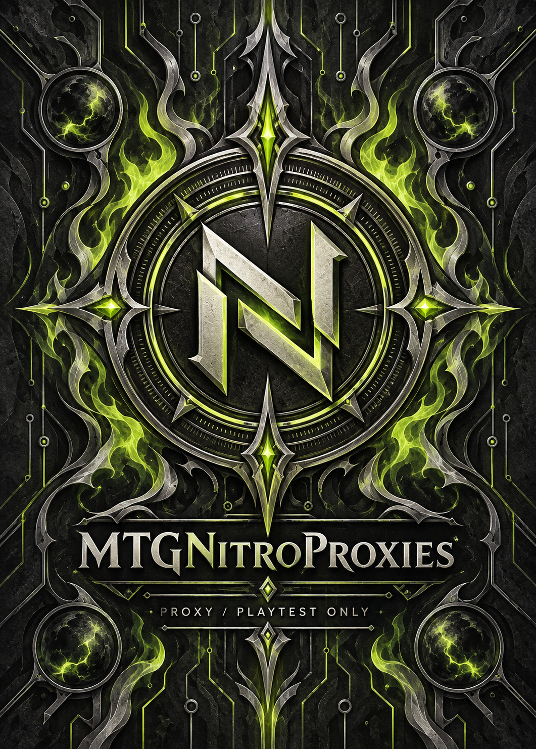 MTGNitroProxies default proxy playtest card back